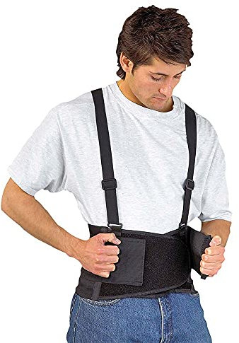 Portwest Ceinture Lombaire, Couleur: Noir, Taille: L, PW80BKRL