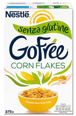 GO FREE Corn Flakes Fiocchi di Mais Senza Glutine 375g