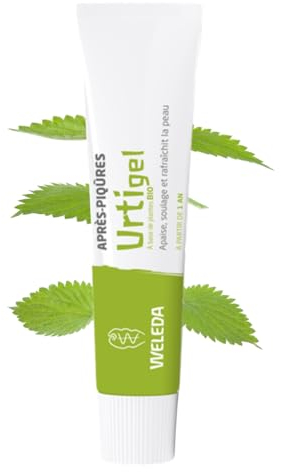 WELEDA- Urtigel Après-piqûres - Effet froid immédiat - Texture gel non grasse - NATRUE*- Bio**- Vegan*** -25 G