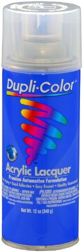 Dupli-Color (DAL1695-6 PK) Clear Premium Lacquer - 12 oz. Aerosol, (Case of 6)
