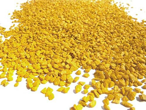 Ghisi Walter GHI061 - Arena granulada, color amarillo, 3-6 mm, 1 kg