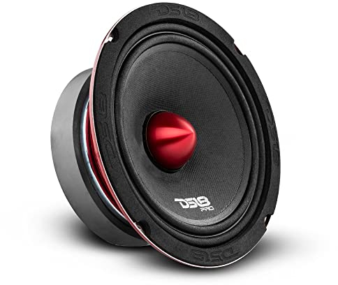 DS18 PRO-X6BM Auto-Mitteltöner, 16,5 cm, 500 W, 8 Ohm, Bass-Lautsprecher