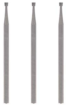 DREMEL 110 graveringsbit multipack – 3 x cylindriskformad graveringsskärare med 1,9 mm arbetsdiameter