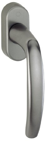 HOPPE Fenstergriff duraplus Atlanta in Aluminium stahl (Secustik®)