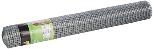 Blinky 66820 Netz Rabbit verzinkt, 12.7 x 12.7, Draht 0.9, 10 mt, 100 cm