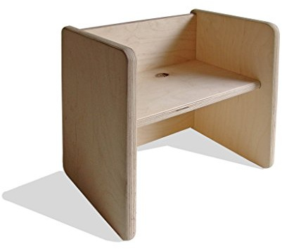 Enfants réversible Tabouret – naturelle, offre spéciale.