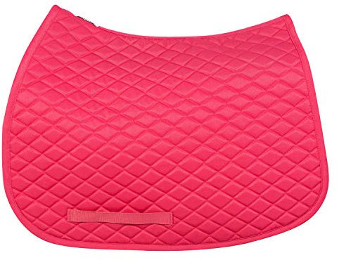 tuffrider Pferd Basic All Purpose Sattel Pad Standard hot pink