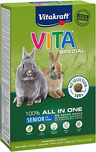 VITAKRAFT Vita Spécial Senior (Meilleur Âge) - Lapins nains - 600g
