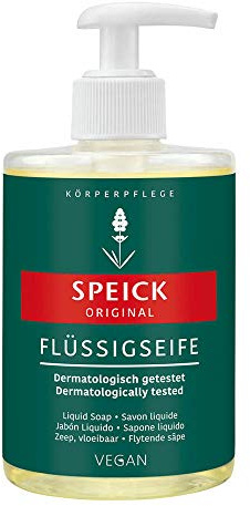 6er Pack Speick Natural Flüssigseife in Dispenser 6x300 ml