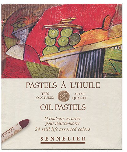 Sennelier Kartonöl Pastell Set, 24 Stück (1 Stück) Stillleben