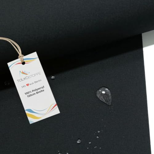 TOLKO Markisenstoffe Meterware UV beständig | Premium Markisenstoff Wasserdicht Wetterfest | 10 Jahre kein Ausbleichen | kräftige Farbe mit UV-Schutz Sonnenschutz Sonnensegel Garten Balkon Terrasse