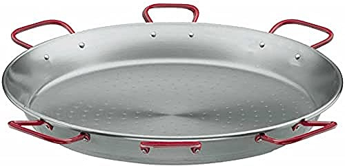 LACOR 63130 Steel Pro Paellera, Acero, 130 cm