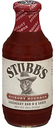 Stubb's Hickory Bourbon BBQ Sauce, 18 oz