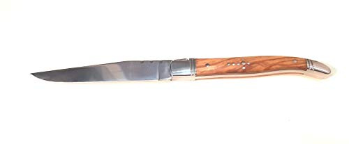 Laguiole HLACNS-07G Steakmesser mit Olivenholzgriff
