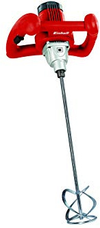Einhell Miscelatore per vernici e malta TC-MX 1400 E | 1400 W | Attacco M14 | Interruttore di accensione bloccabile | Miscelatore per malta da 135 mm