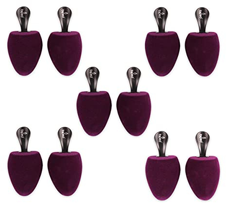 Die Schuhanzieher 5 Paar Set – Schaumstoff Schuhspanner mit Griff – Form universal – Made in Germany – z2480(35-38)