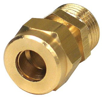 Raccord Mâle bicone olive pour cuivre/Diam 06-05X10(1/8)/Mâle