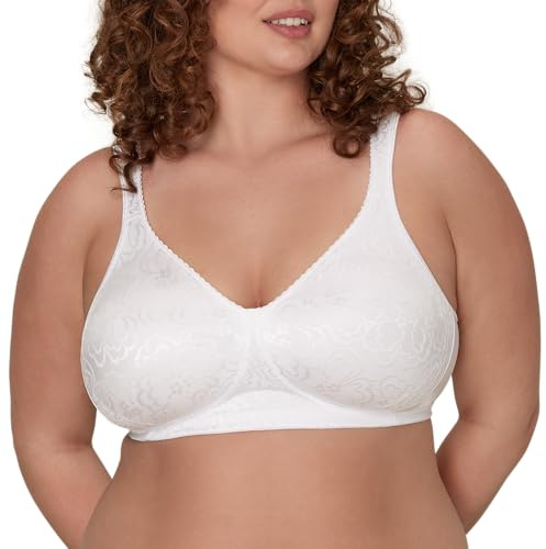 PLAYTEX Womens 18 Hour Ultimate Lift and Support Wire Free Us4745, Available in Single 2-Packs Bras, White, 38D US