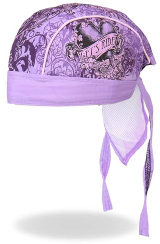 Hot Leathers girls Motorcycle balaclavas headwear, Purple, One Size US