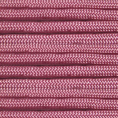 Paracord, Zugfestigkeit, 7 Stränge, abnehmbarer Kern aus Fallschirmschnur in 10, 25, 50 und 30 m Längen, rose pink, 100 Feet