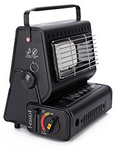 Imex Keramisk gasvärmare, utomhusuppvärmning för tält, husvagn, camping, fiske, keramisk brännare, 1,3 kW