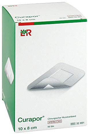 CURAPOR Wundverband steril chirurgisch 8x10 cm 50 St