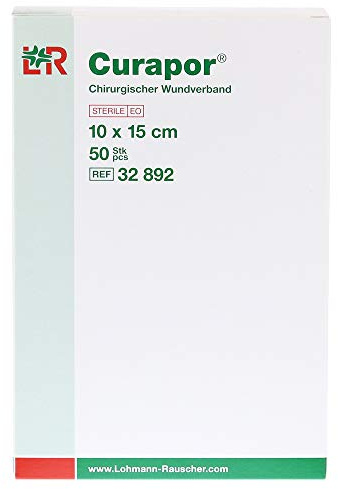 Curapor Wundverband Steril Chirurgisch 10x15 cm