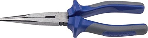 Promat Storchschnabelzange DIN ISO 5745 Gesamt-L. 200mm Kopf poliert gerade flach/rd. mit Schneide