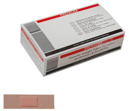 Steroplast Premium Heavyweight Fabric Plasters 7.5cm x 2.5cm (100pk)