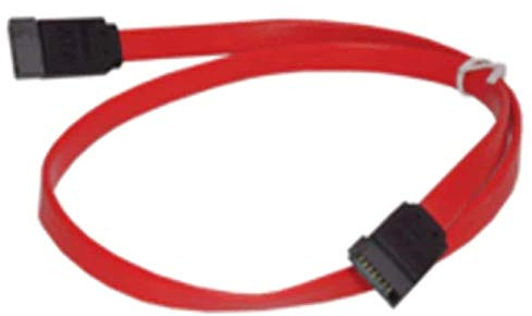 Microconnect 0.3m SATA Cable de SATA 0,3 m SATA 7-Pin Rojo - Cable SATA (0,3 m, SATA II, SATA 7-Pin, SATA 7-Pin, Male Connector/Male Connector, Rojo)