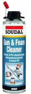 Soudal PU-Schaum + Pistolenreiniger (N/F) Dose =500ml Reiniger