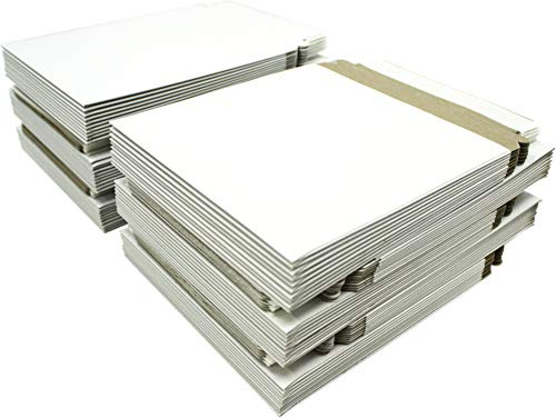 (100) CD / DVD Shipping Mailers - Slim Single Paperboard for Discs in Sleeves - Sealable Adhesive with Easy Opening Strip - 6 x 6 #CDBC06PB