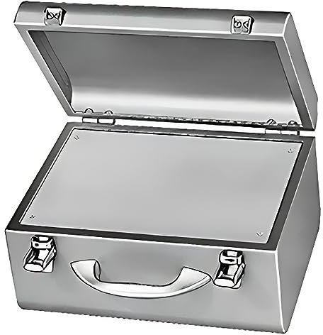 BUD Industries TC-302-RB Transportkoffer, Aluminium, 33 x 19 x 22,9 cm, Königsblau