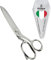 GIFAZ Forbici da Sarta 19 cm Professionali e di Precisione TAGLIATUTTO in Acciaio al Carbonio Nichelate Resistenti ed Affilate per Taglio e Sartoria - Ultra Resistente Made in Italy