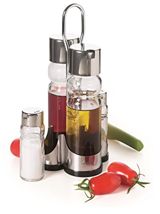 Excelsa X-Line Set Condimento Olio/Aceto, 5 Pezzi