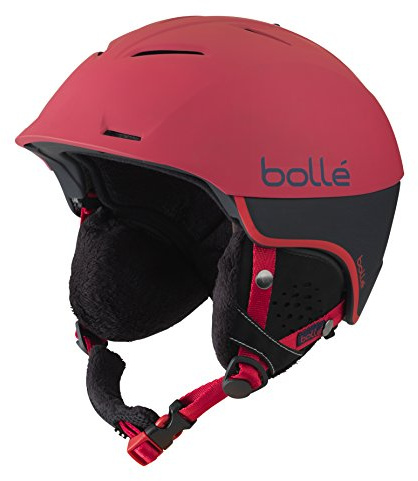 Bollé Skihelm Synergy Soft Red