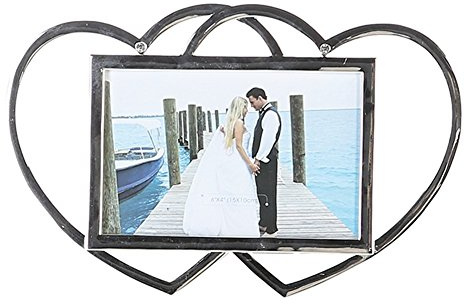 Casablanca - Fotorahmen - Love Memories - Metall - Farbe: Silber - 16 x 25 cm