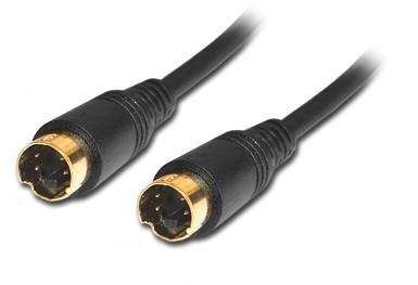 RCA - Cavo Video - S-Video - 4 Pin Mini-DIN (M) - 4 Pin Mini-DIN (M) - 6 ft - schermato