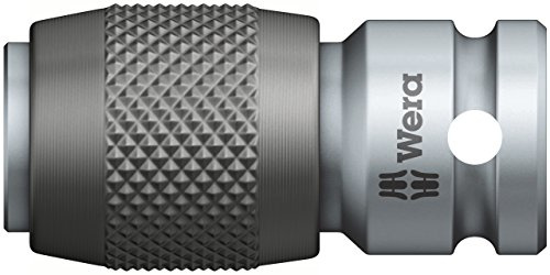 Wera 05042750001 1/4-Inch - 1/4 x 30 mm 784 Adaptor with Quick Release Chuck A - Silver