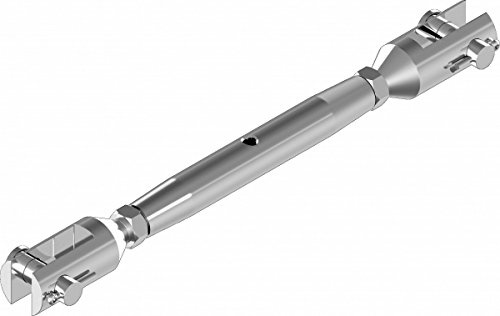 ARBO-INOX Wantenspanner Spannschloss gedreht Edelstahl A4