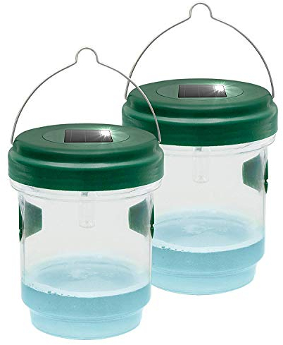 GARDIGO® Trappola Vespe e Antizanzare Giardino - 2 Pz. | Trappola Calabroni e Zanzare | Anti Zanzare | Anti Vespe da Esterno | Cattura Insetti