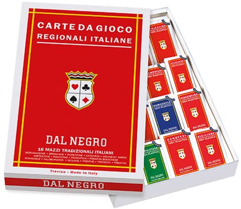 Dal Negro 10100 - Completo Regionali Carte da Gioco, 16 Mazzi