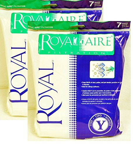 Royal Y Vacuum Bags royal-aire y bag (14 Bags)