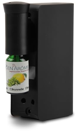 Zen’Arôme Diffuseur d’Huile Essentielle Nomade Mobysens, Batterie Rechargeable Intégrée, Diffusion à Froid Conserve Les Vertus des HE Aromathérapie, sans Fil, Léger, Compact et Utilisation Simplifiée