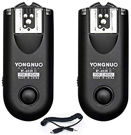YONGNUO RF-603II N3 Wireless Shutter Release, Flash Trigger for Nikon DSLR D90 D600 D7100 D7000 D5100 D5000 D3100 D3000