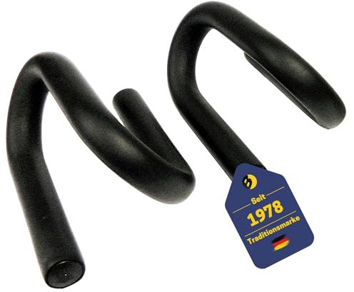 BEST SPORTING Push-Up Bars 2er Set - Inkl. Übungsanleitung - Liegestützgriffe für Muskeltraining und Krafttraining - Schaumstoff überzogen für einen sicheren Griff