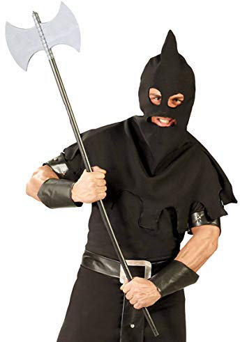 2 bourreau lames de hache 120 cm