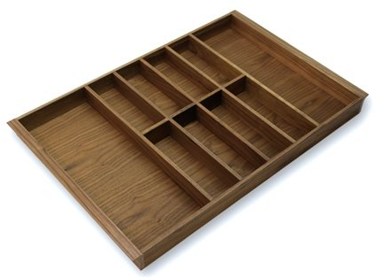 Besteckeinsatz NUSSBAUM 80er Schubl. B 690 x T 472 mm passend für Hettich ArciTech Schubladen