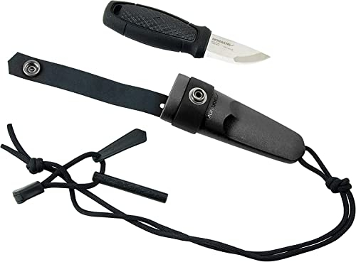 MORA Eldriss Fire Starter Poignard Noir, Taille unique