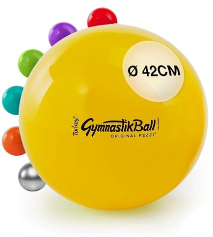 ATC Handels GmbH Pezzi Palla Standard 42, 53, 65, 75 cm, Tutti i Colori, Gelb